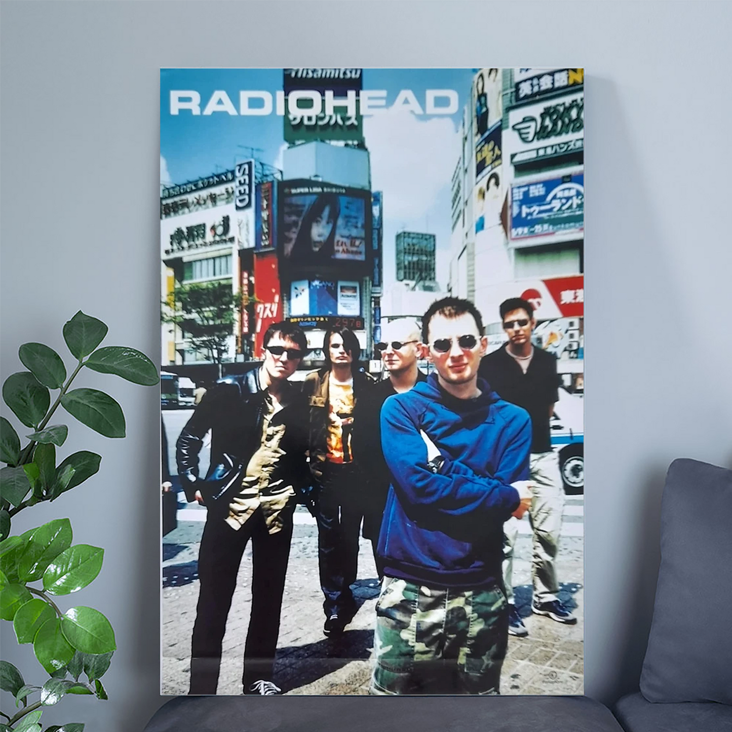 Music Poster- Alternative Band 80s Wall Art Poster Size 24''x36''