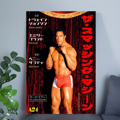 Dwayne Johnson in ‘THE SMASHING MACHINE’ Poster Size 24''x36''