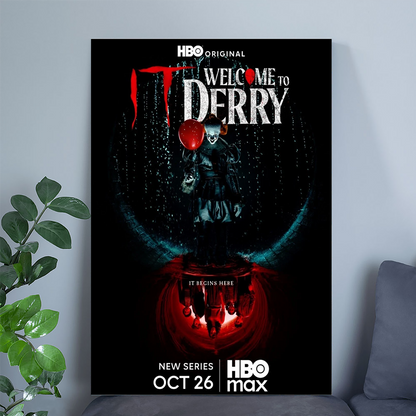 Movie Poster- IT Welcome To Derry HBO Max October 26 2025 Poster Size 24''x36''