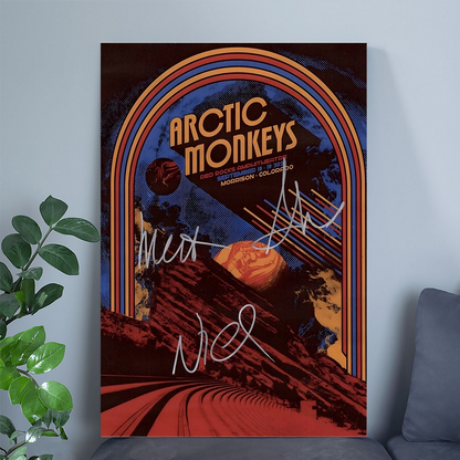 Arctic Monkeys – RED ROCKS AMPHITHEATRE Poster Size 24''x36''