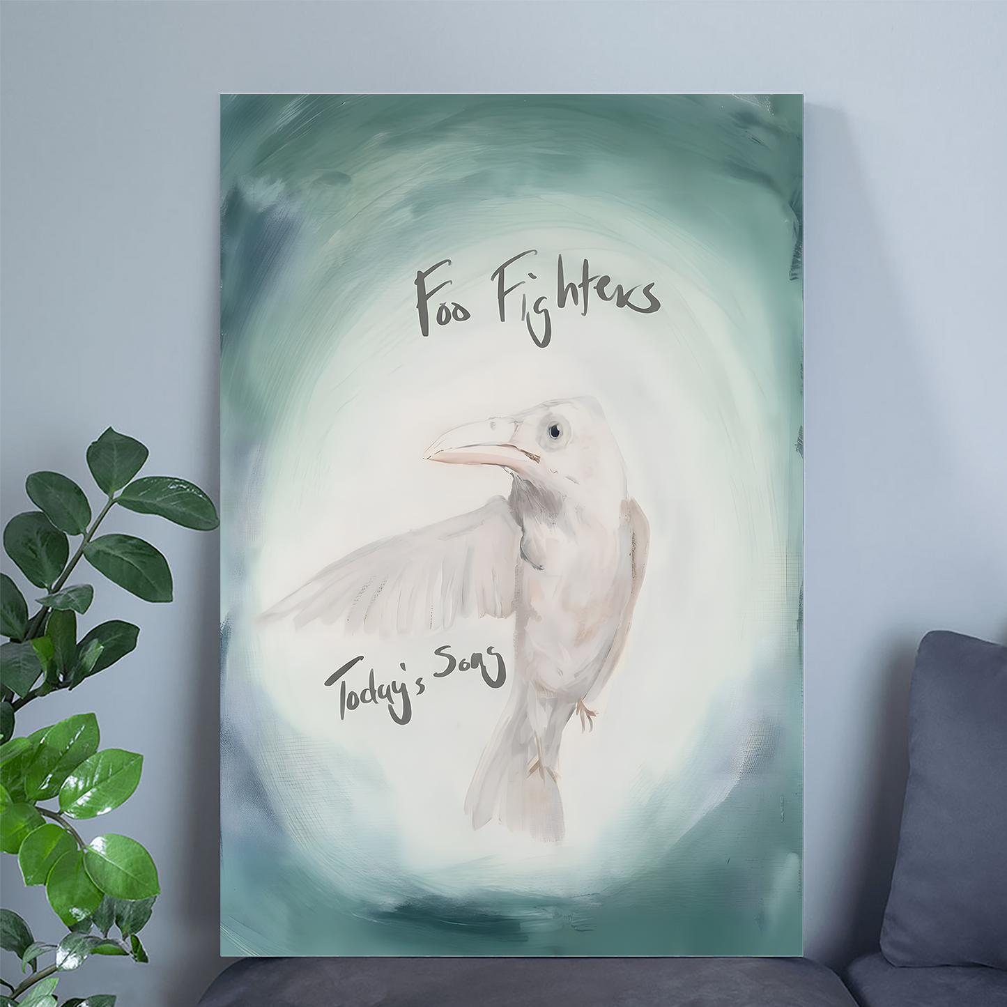 Music Poster Today’s Song Foo Fighters 2025 Size 24''x36''