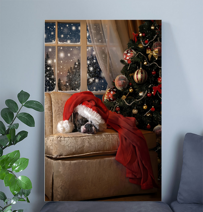 Waiting for Santa Poster, One Sheet Wall Size 24''x36''