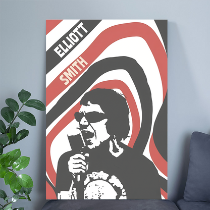 Retro Psychedelic Music Print Poster, One Sheet Wall Size 24''x36''