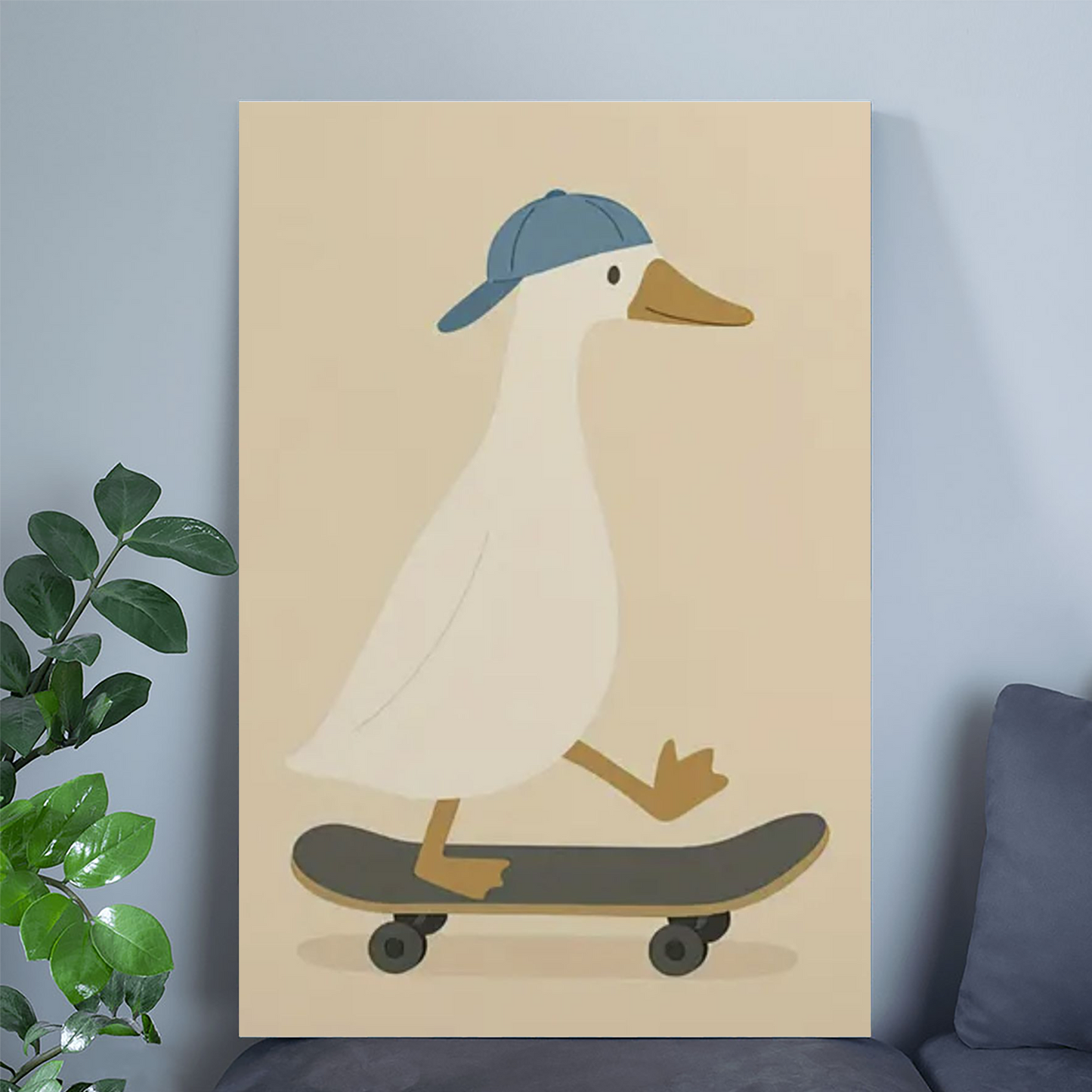 Home Decor- Silly Goose Wall Art Poster Size 24''x36''