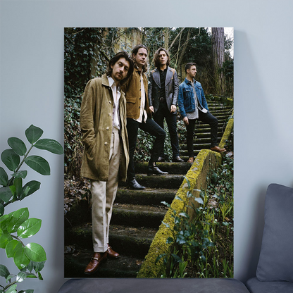 Music Poster- Arctic Monkeys Posing Poster Size 24''x36''