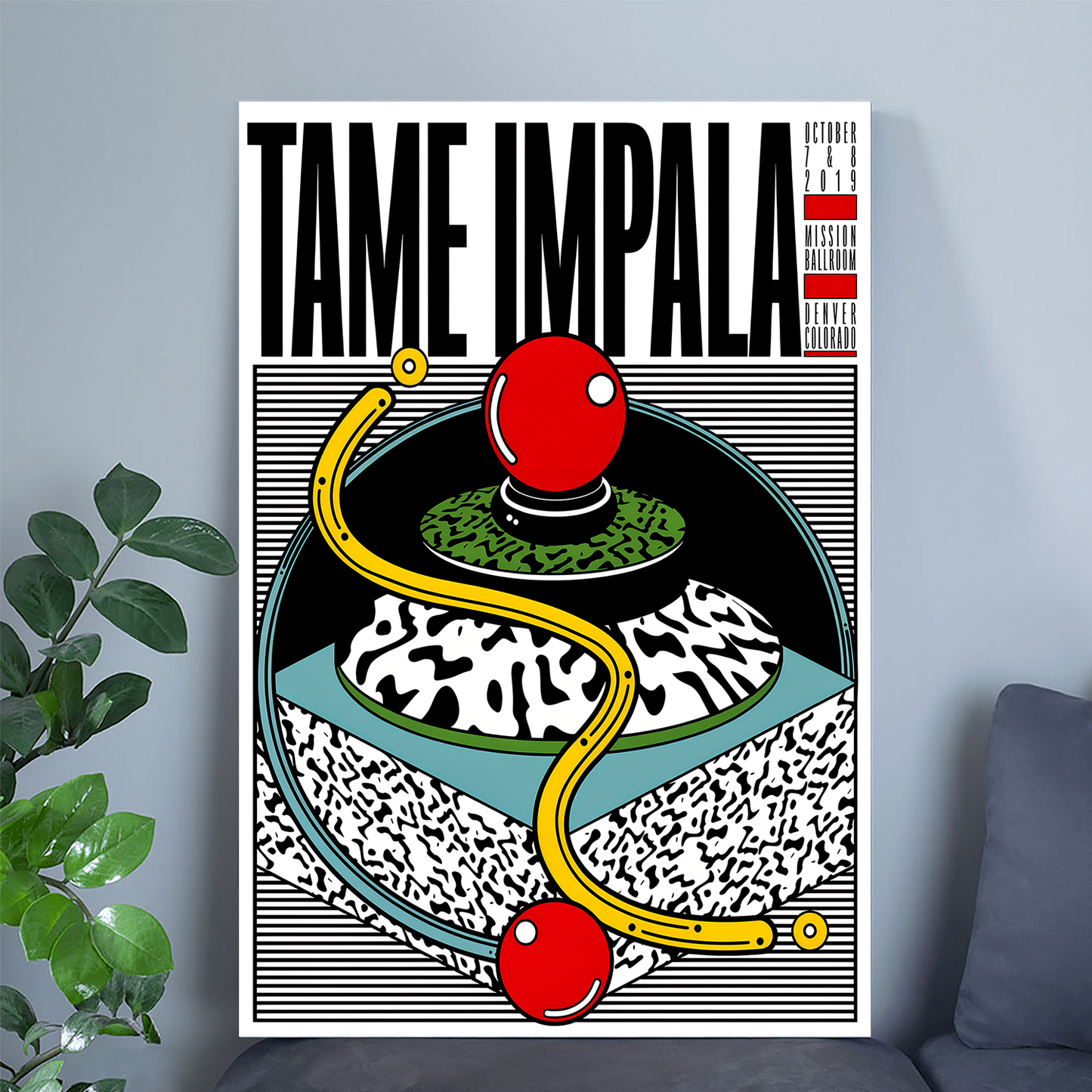 TAME IMPALA CONCERT POSTER QUALITY PHOTO PAPER Size 24''x36''
