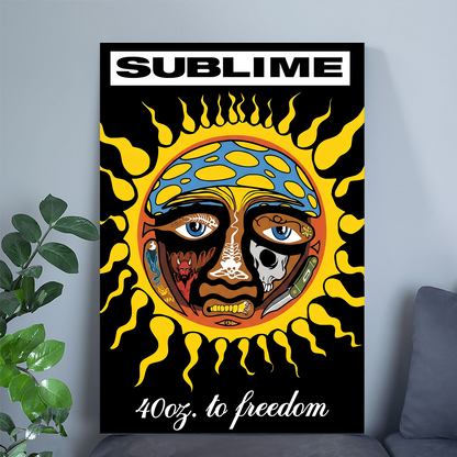 Sublime - Music Poster (To Freedom - Album Cover)  Size 24''x36''