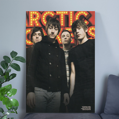 Music Poster- Arctic Monkeys 2007 Concert Wall Art Poster Size 24''x36''