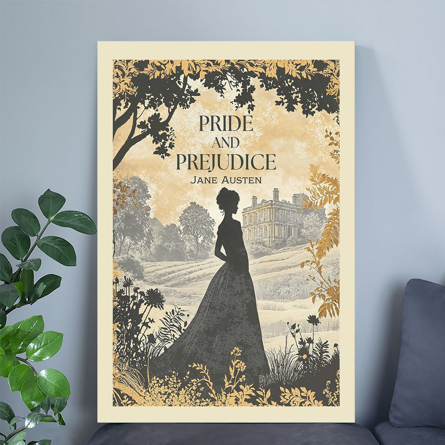 Home Decor- Jane Austen's 'Pride and Prejudice' Poster, One Sheet Wall Size 24''x36''