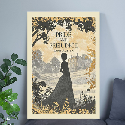 Home Decor- Jane Austen's 'Pride and Prejudice' Poster, One Sheet Wall Size 24''x36''