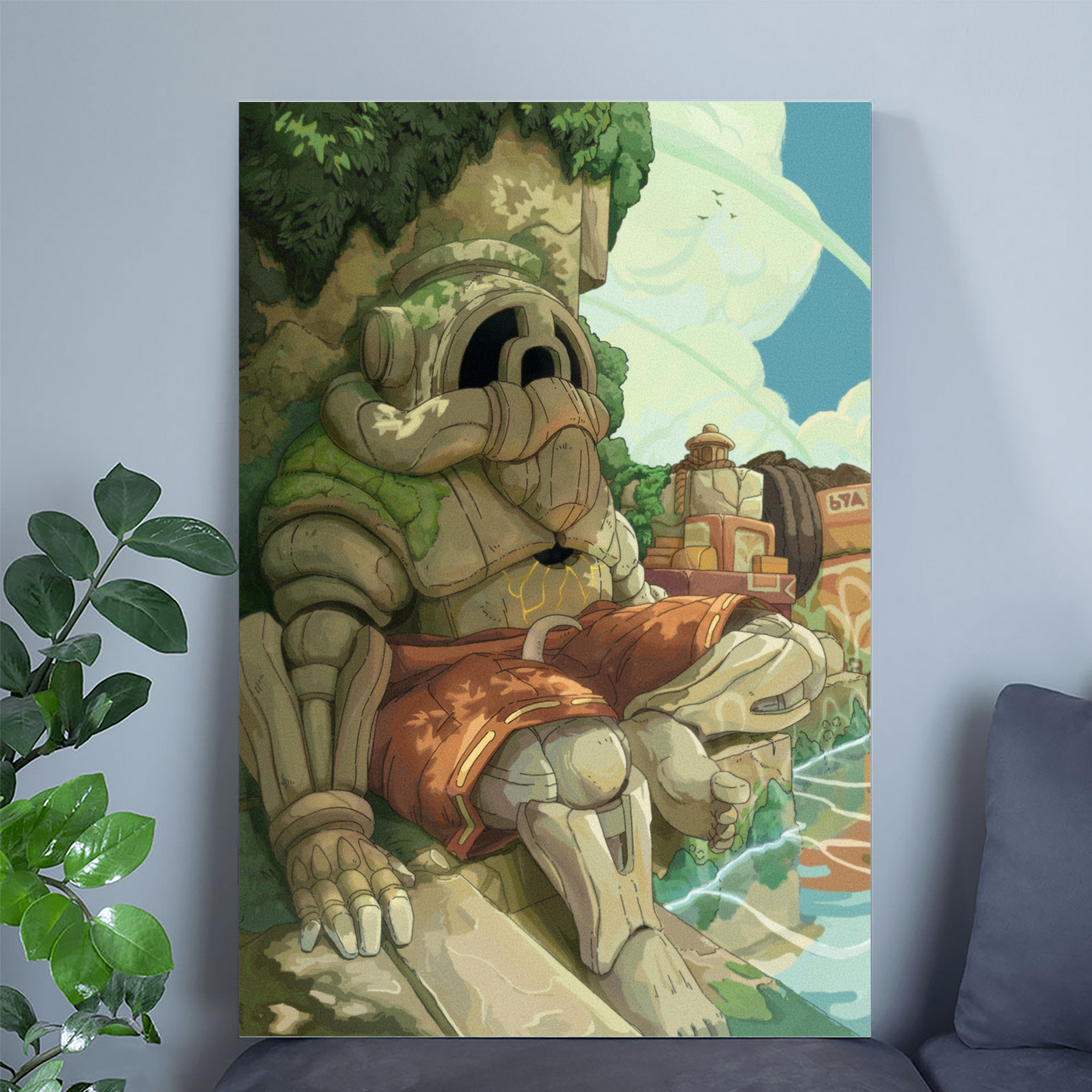 Duendir Solarpunk Poster