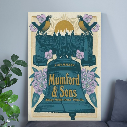 Mumford & Sons PPA Poster Oct 14 2025 Poster Size 24''x36''