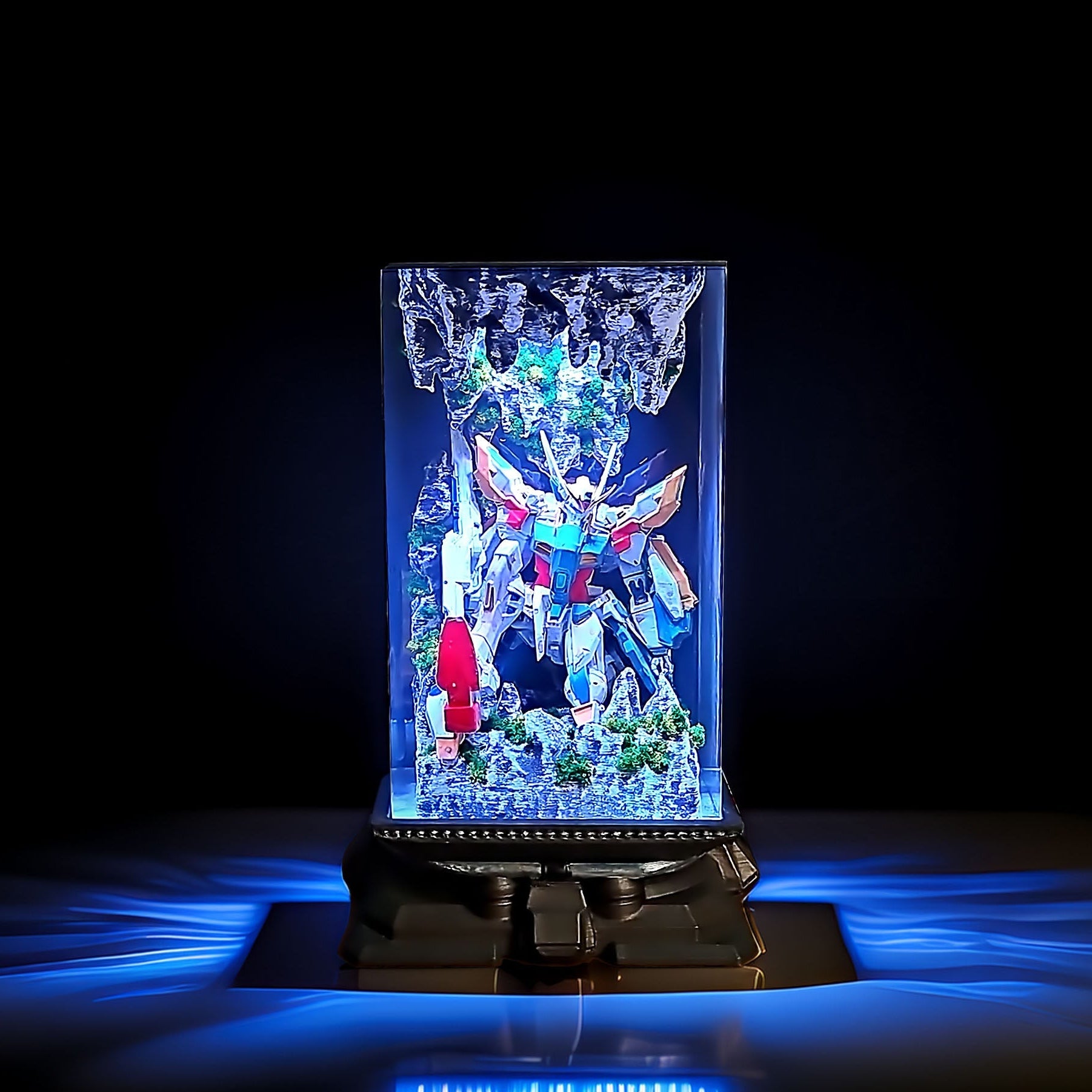 Wing Mecha Pilot Armor Resin Lamp