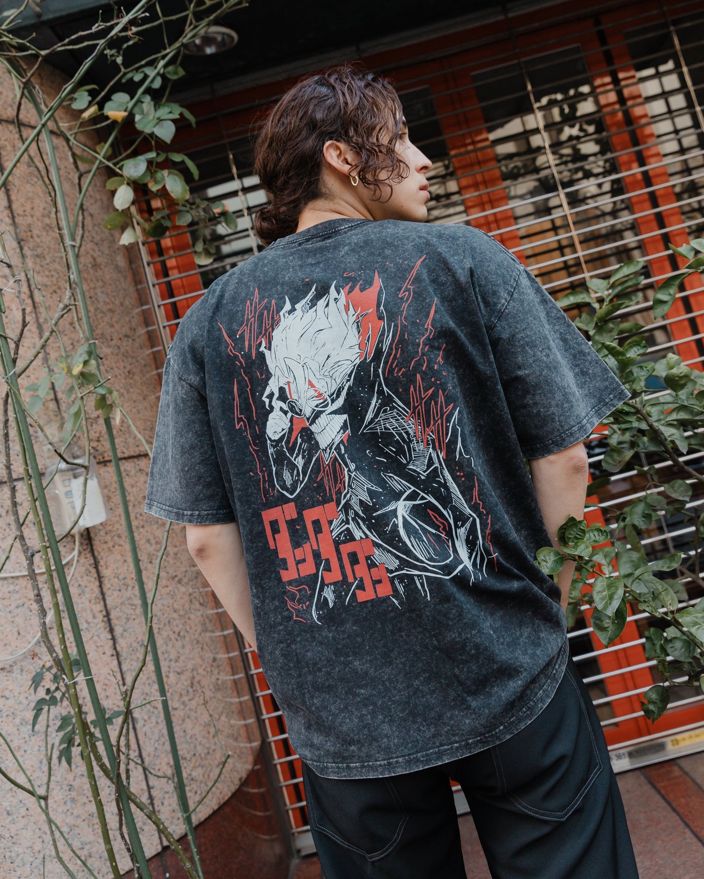 2-SIDED OKARUN VINTAGE OVERSIZE TEE