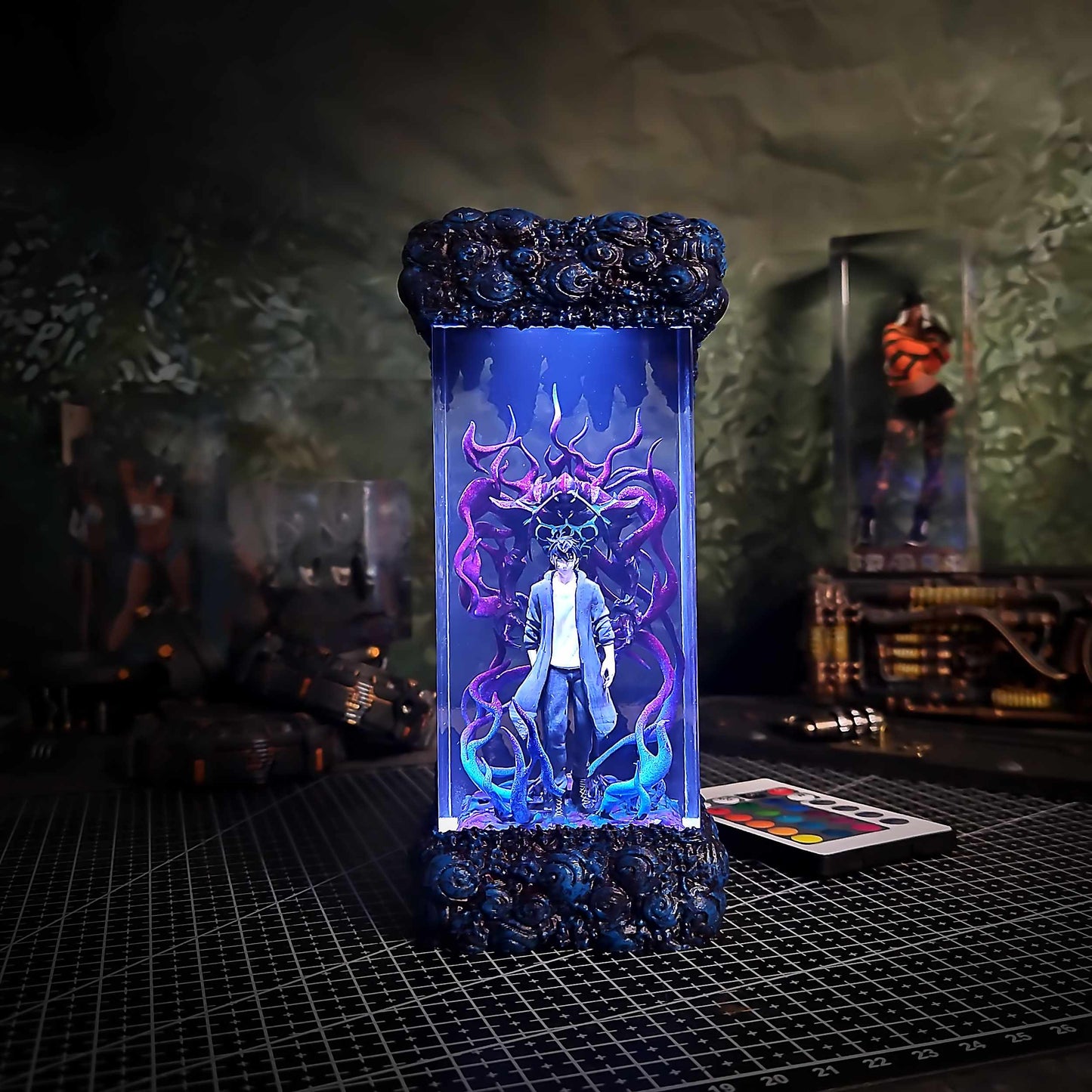 Awakened Shadow Hunter Resin Lamp V2