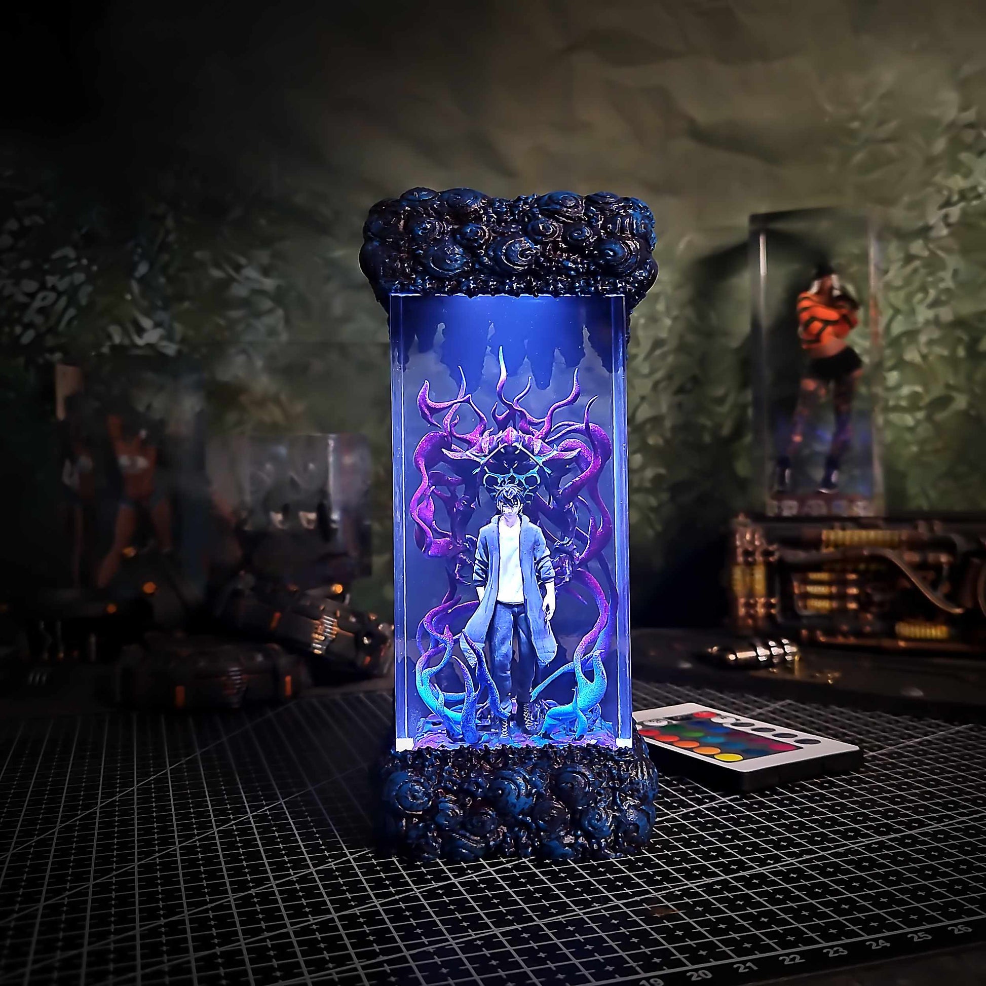 Awakened Shadow Hunter Resin Lamp V2