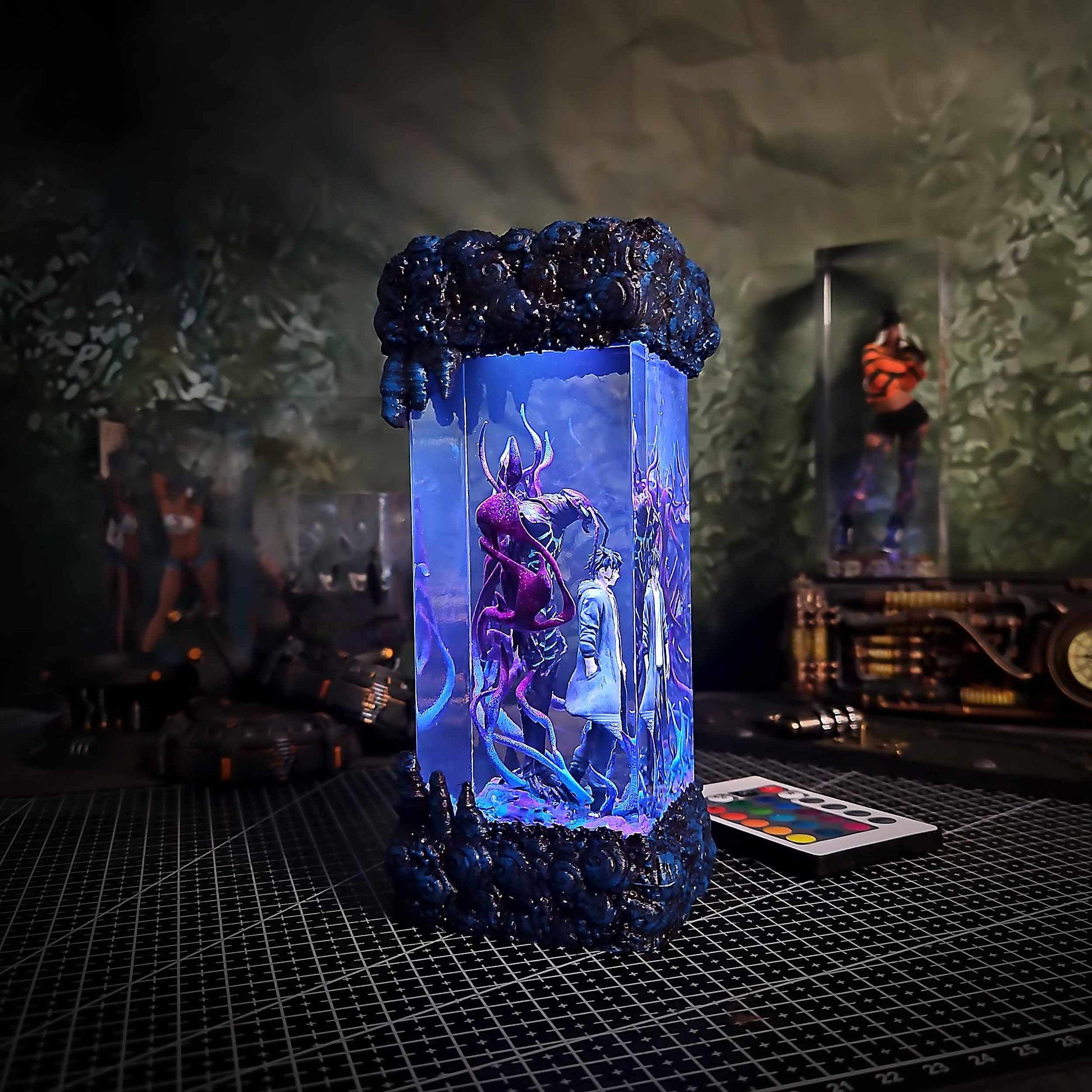 Awakened Shadow Hunter Resin Lamp V2