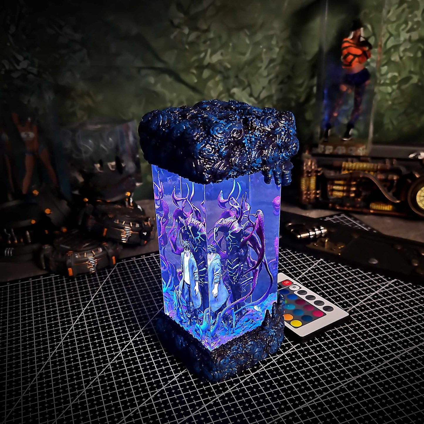 Awakened Shadow Hunter Resin Lamp V2