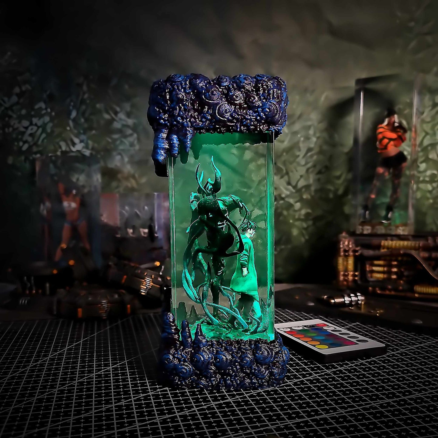 Awakened Shadow Hunter Resin Lamp V2