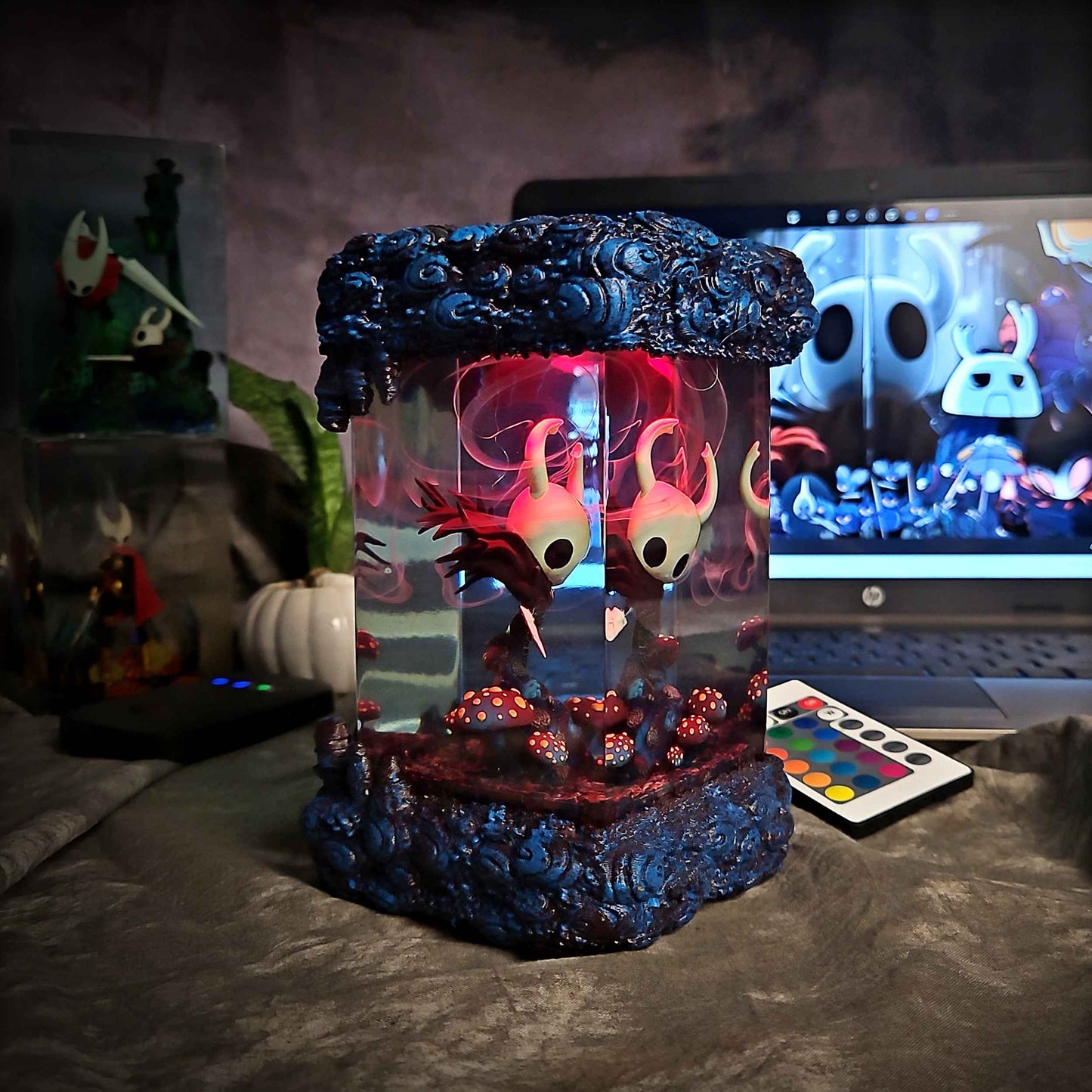 Spectral Bug Pilgrim Resin Lamp V2