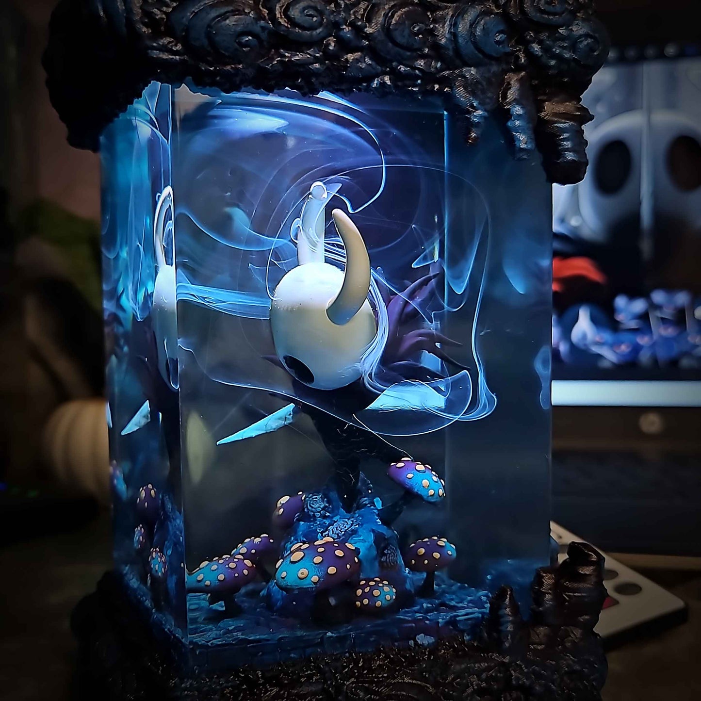Spectral Bug Pilgrim Resin Lamp V2