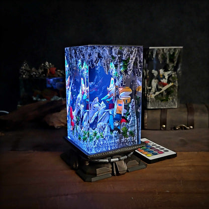 Wing Mecha Pilot Armor Resin Lamp