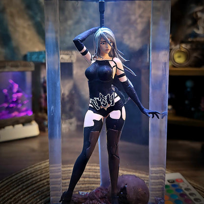 Rogue Combat Android Resin Lamp