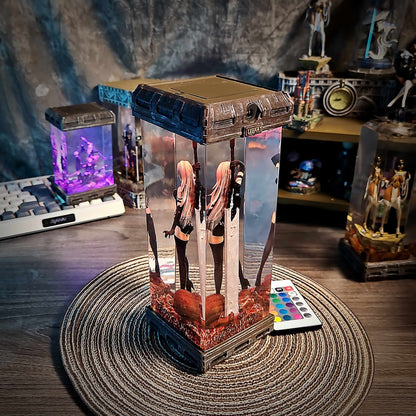 Rogue Combat Android Resin Lamp