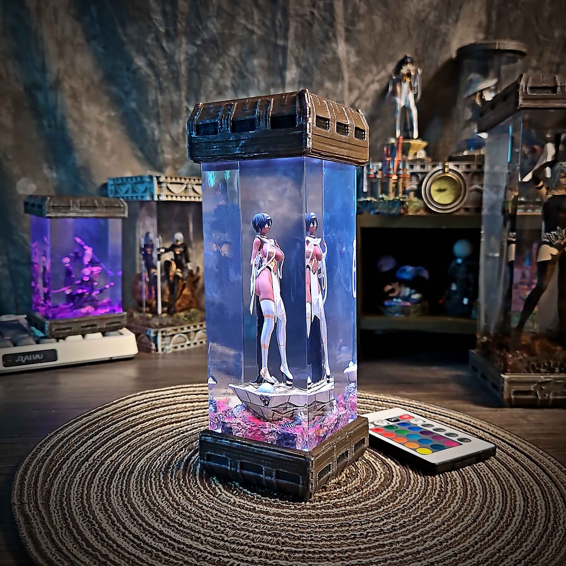 Prototype Android Resin Lamp