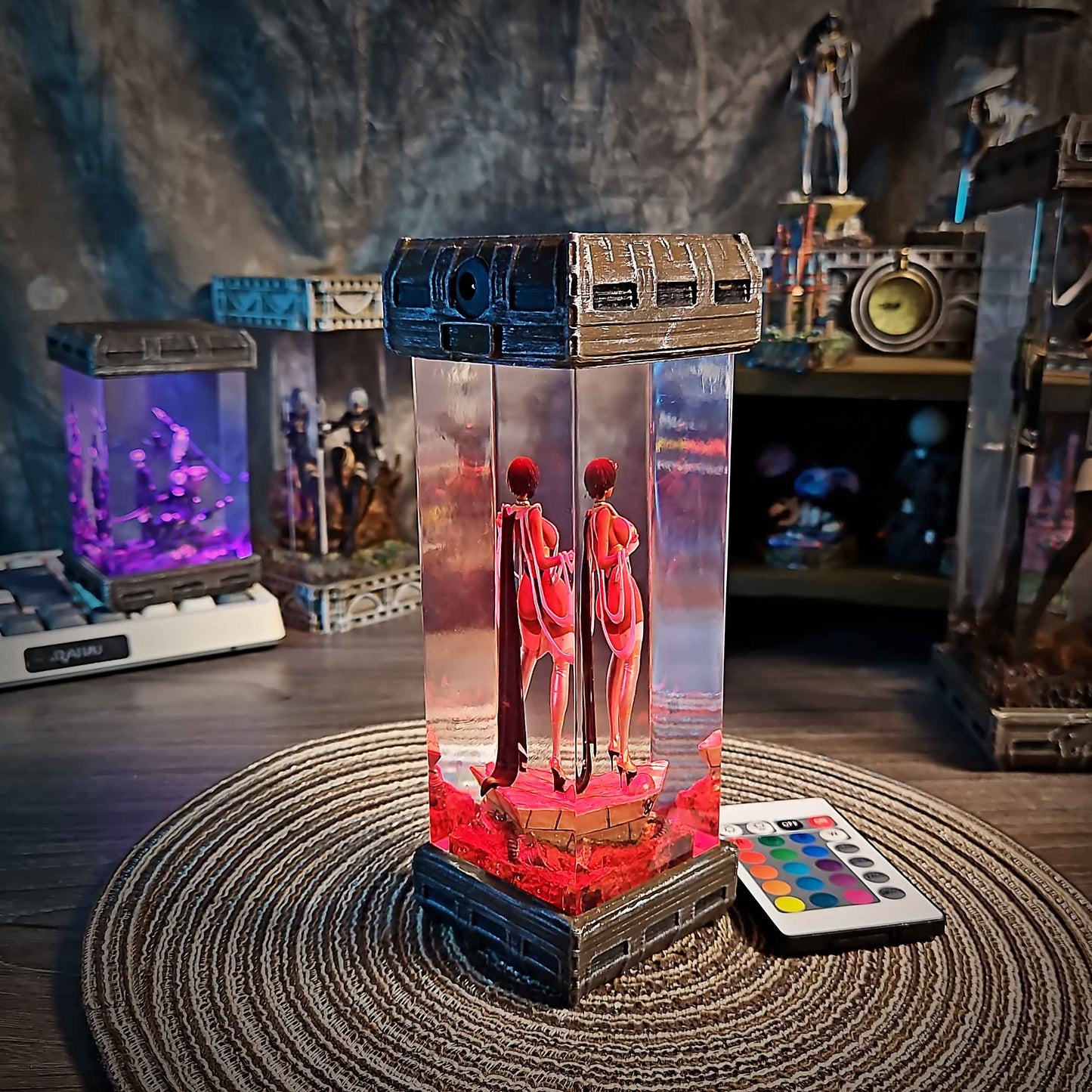 Prototype Android Resin Lamp