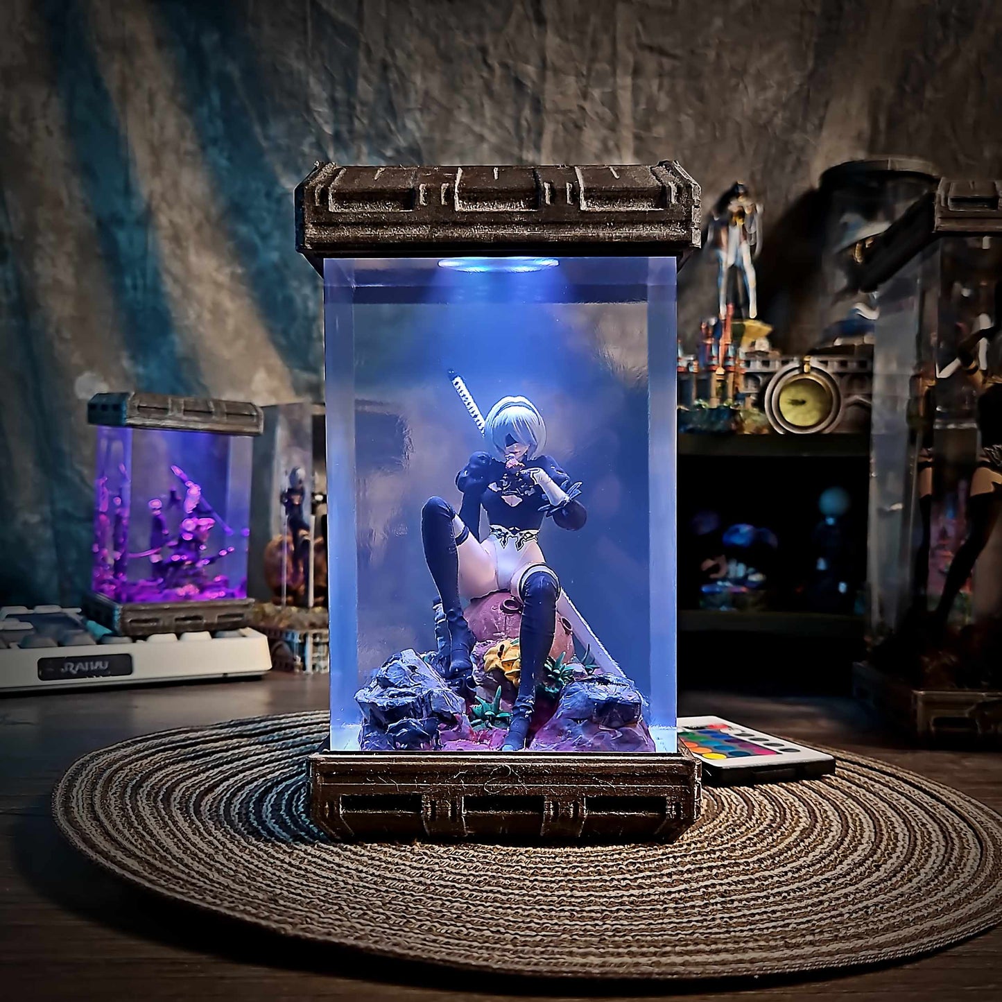 Combat Maiden Android Resin Lamp V2