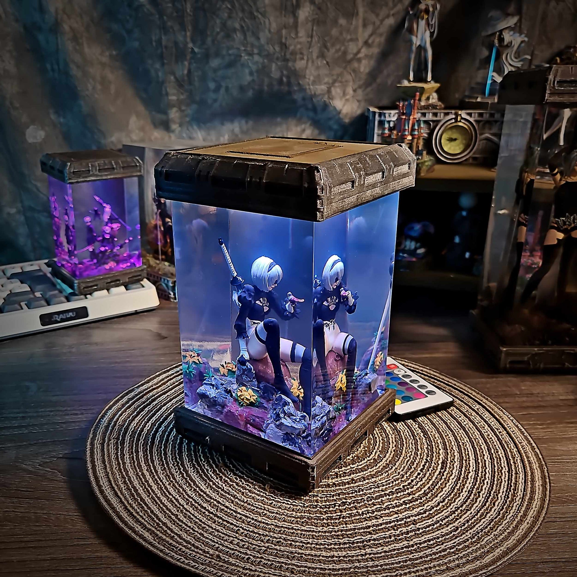 Combat Maiden Android Resin Lamp V2