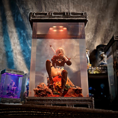 Combat Maiden Android Resin Lamp V2