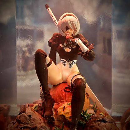 Combat Maiden Android Resin Lamp V2