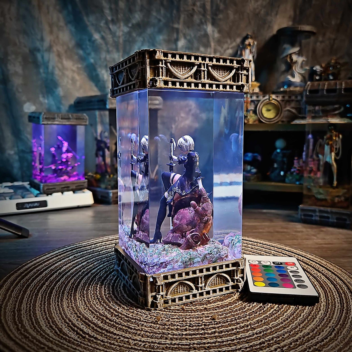 Combat Maiden Android Resin Lamp V3