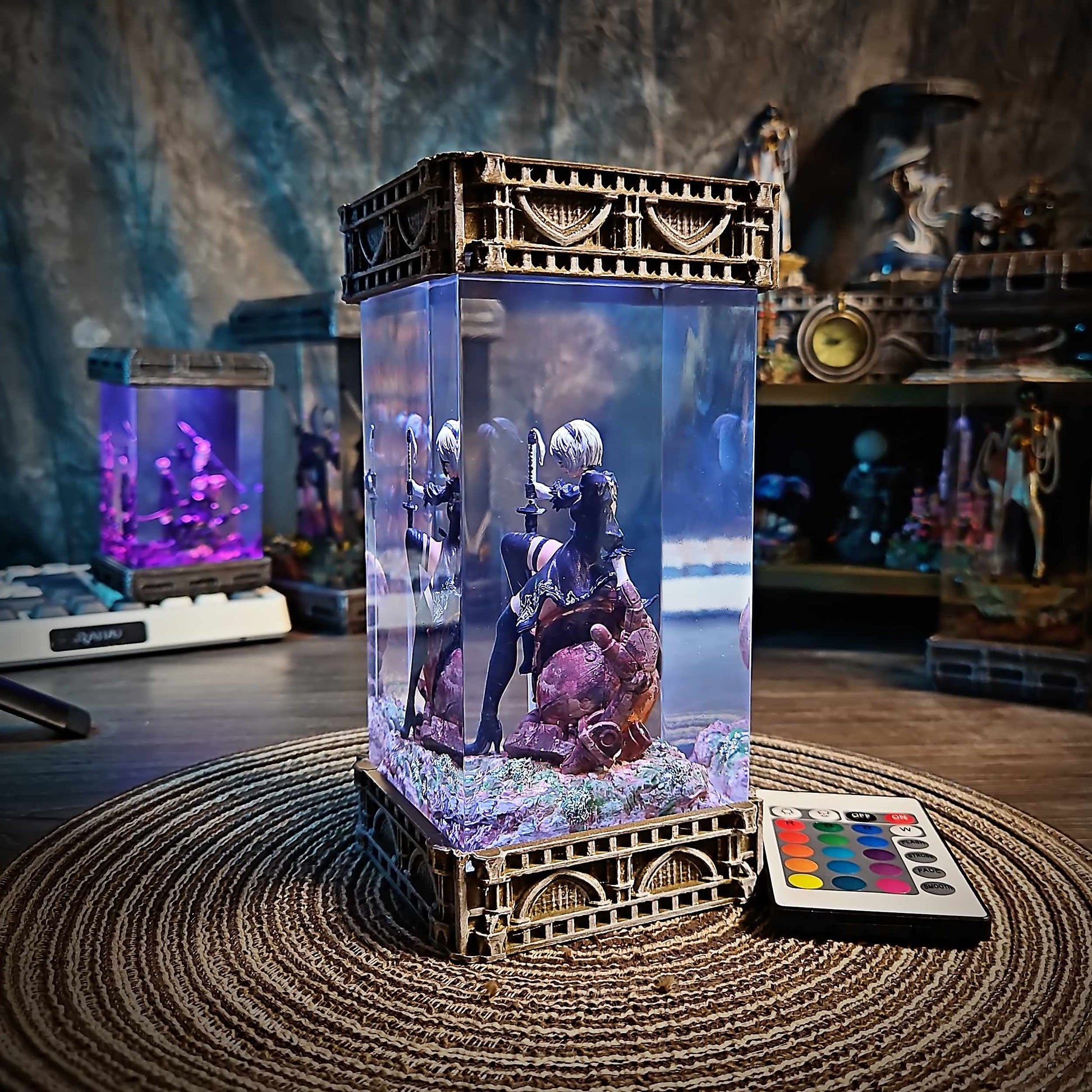 Combat Maiden Android Resin Lamp V3