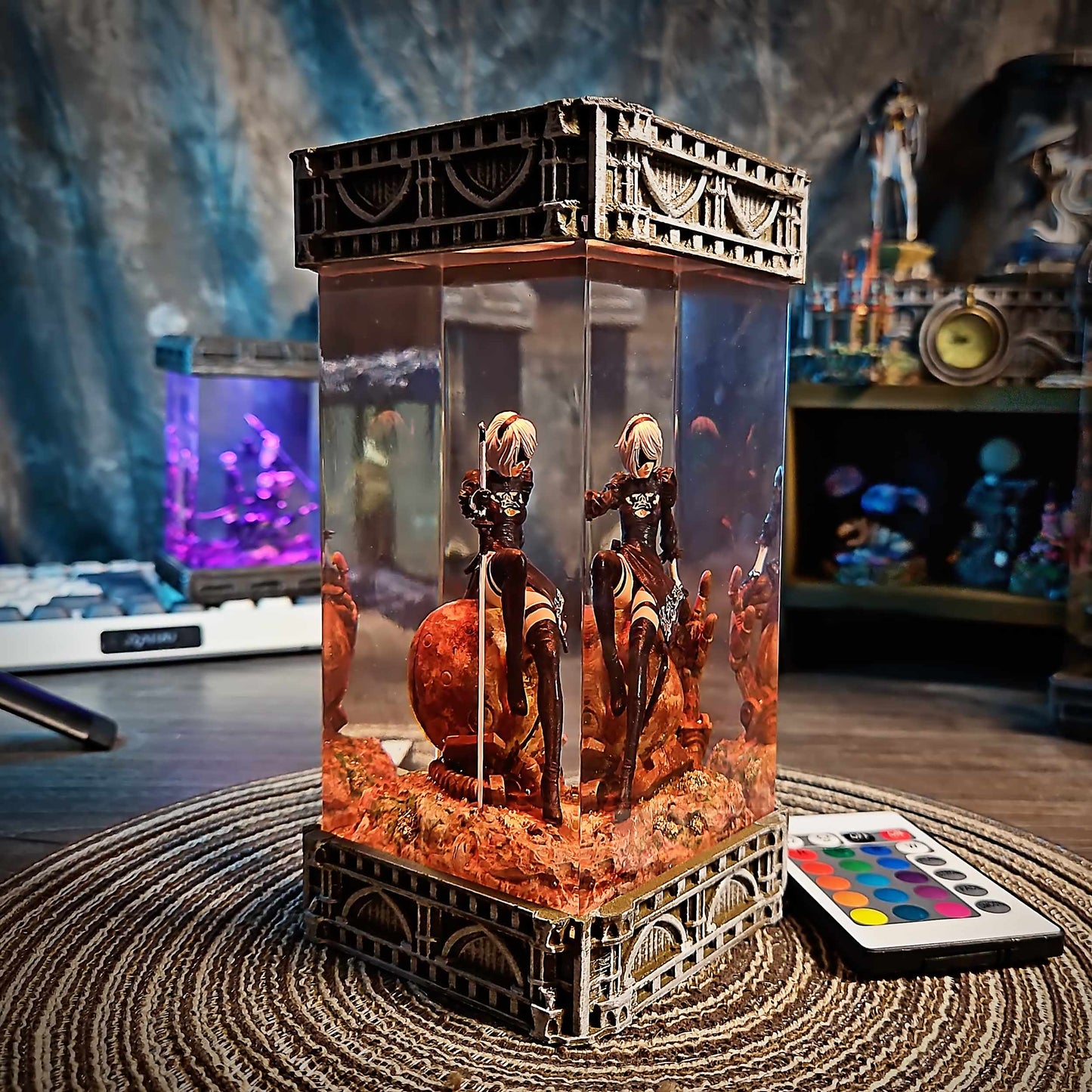 Combat Maiden Android Resin Lamp V3