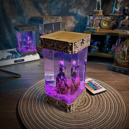 Combat Maiden Android Resin Lamp V3