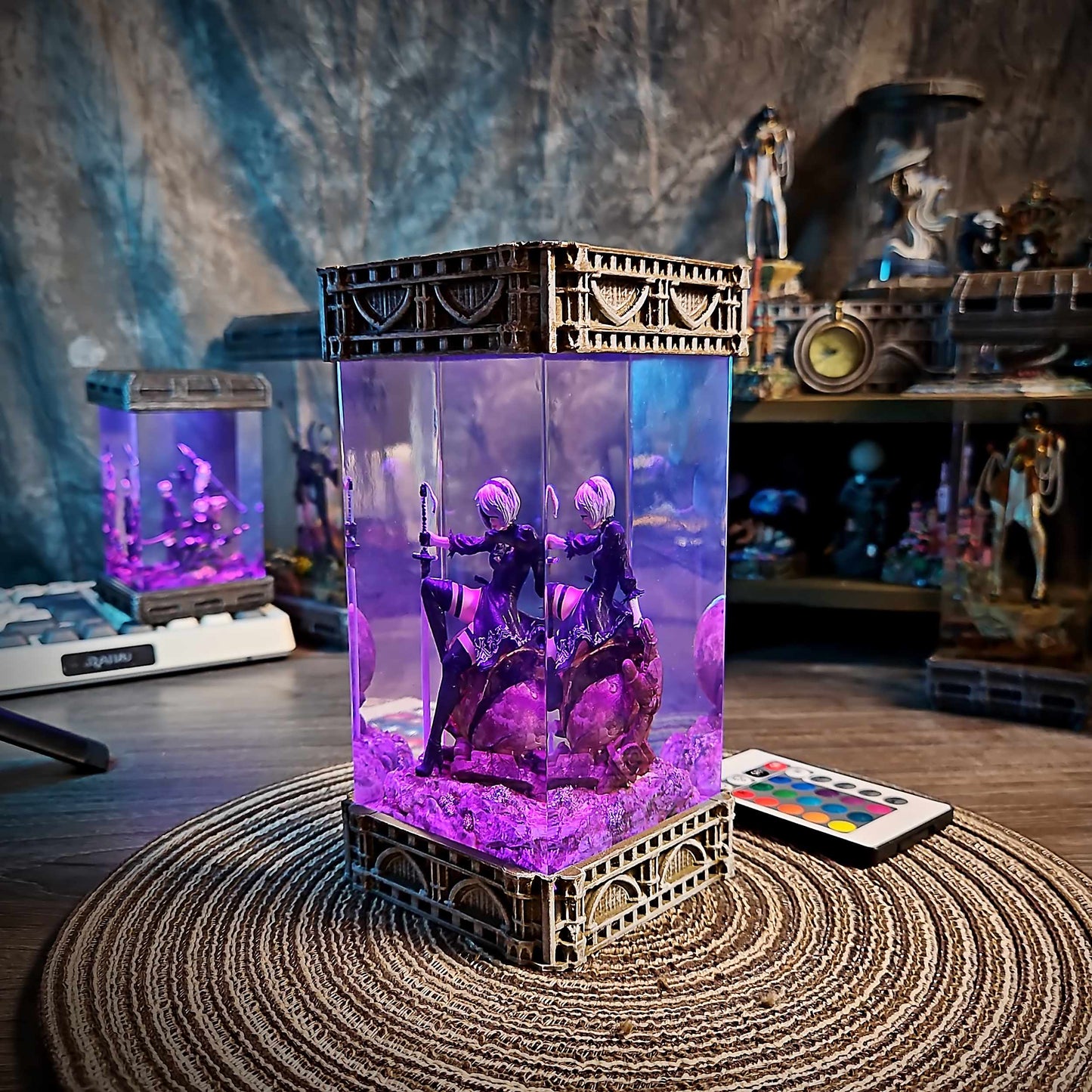 Combat Maiden Android Resin Lamp V3