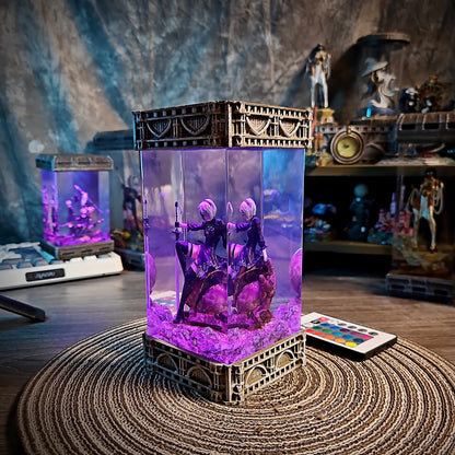 Combat Maiden Android Resin Lamp V3