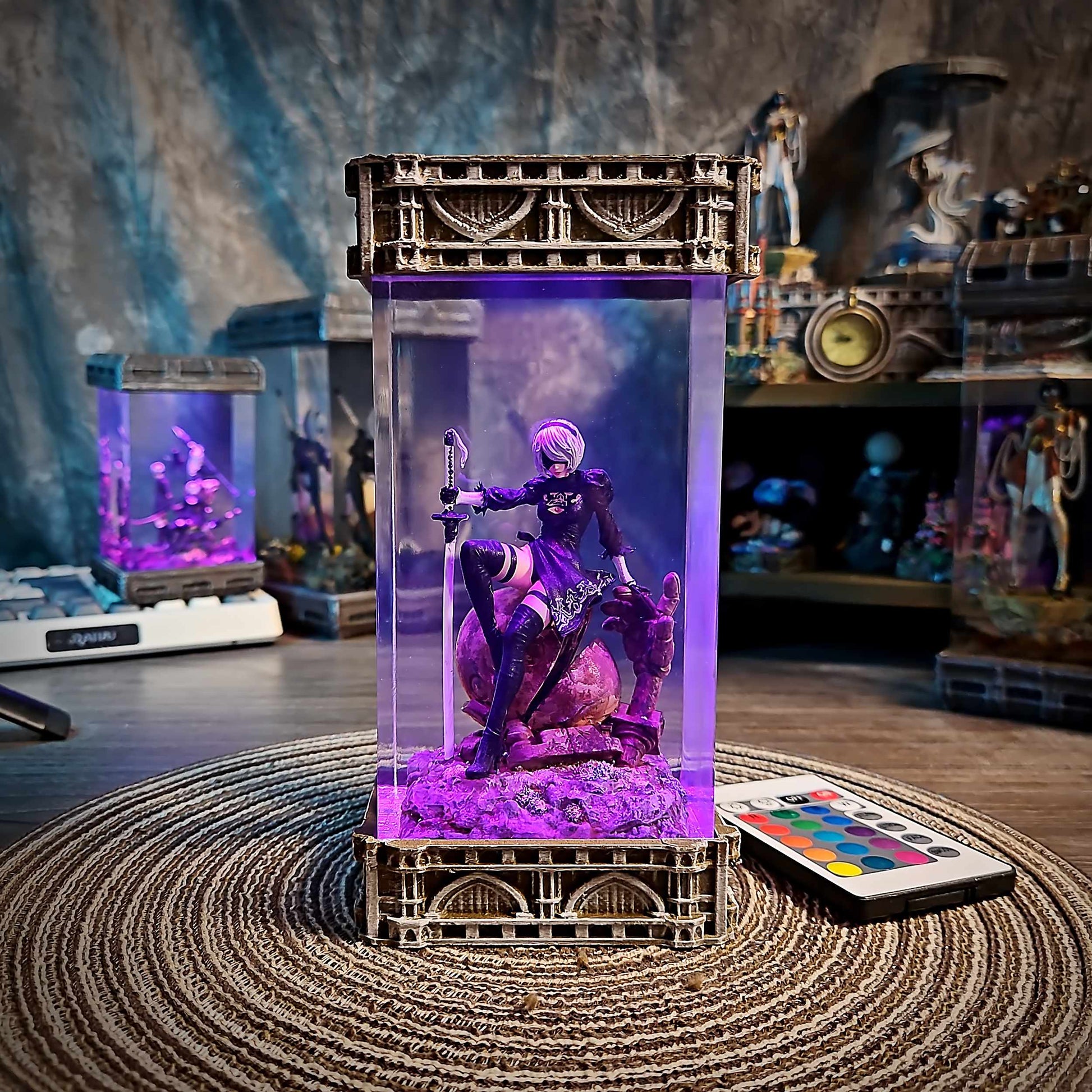 Combat Maiden Android Resin Lamp V3