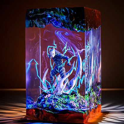 Apex Mutant No 8 Resin Lamp