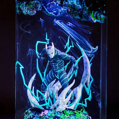 Apex Mutant No 8 Resin Lamp
