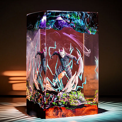 Apex Mutant No 8 Resin Lamp