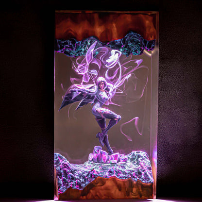 Void Lurker Marksman Resin Lamp