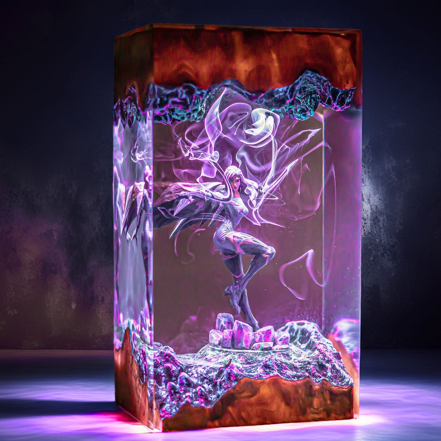 Void Lurker Marksman Resin Lamp