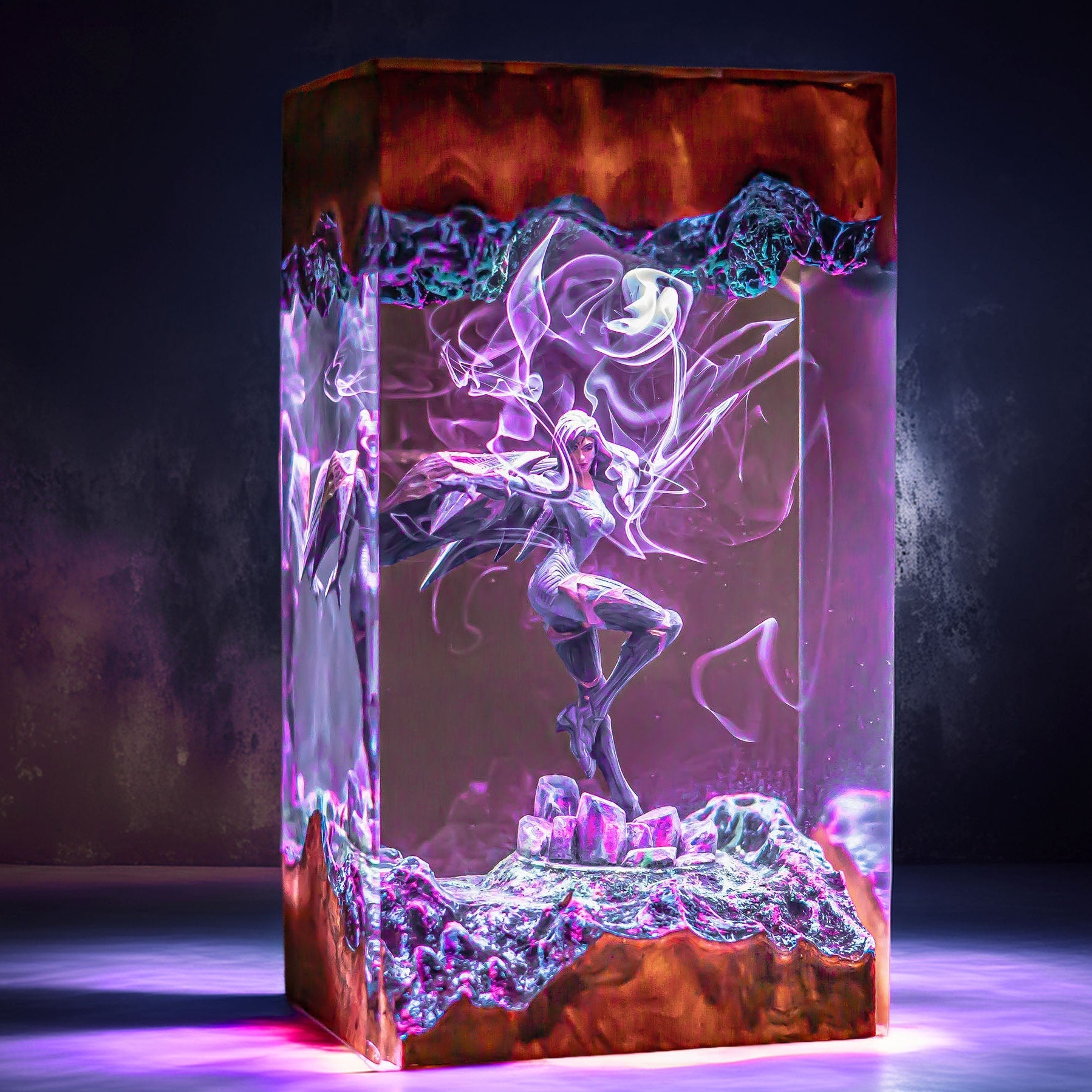 Void Lurker Marksman Resin Lamp