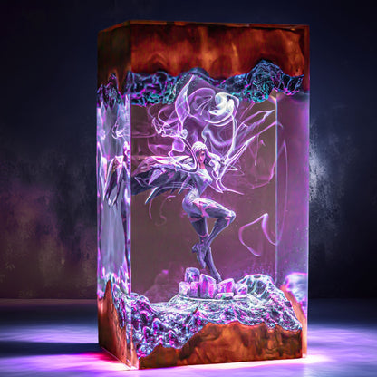 Void Lurker Marksman Resin Lamp