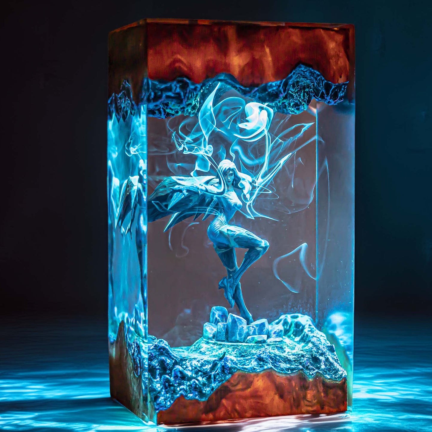 Void Lurker Marksman Resin Lamp