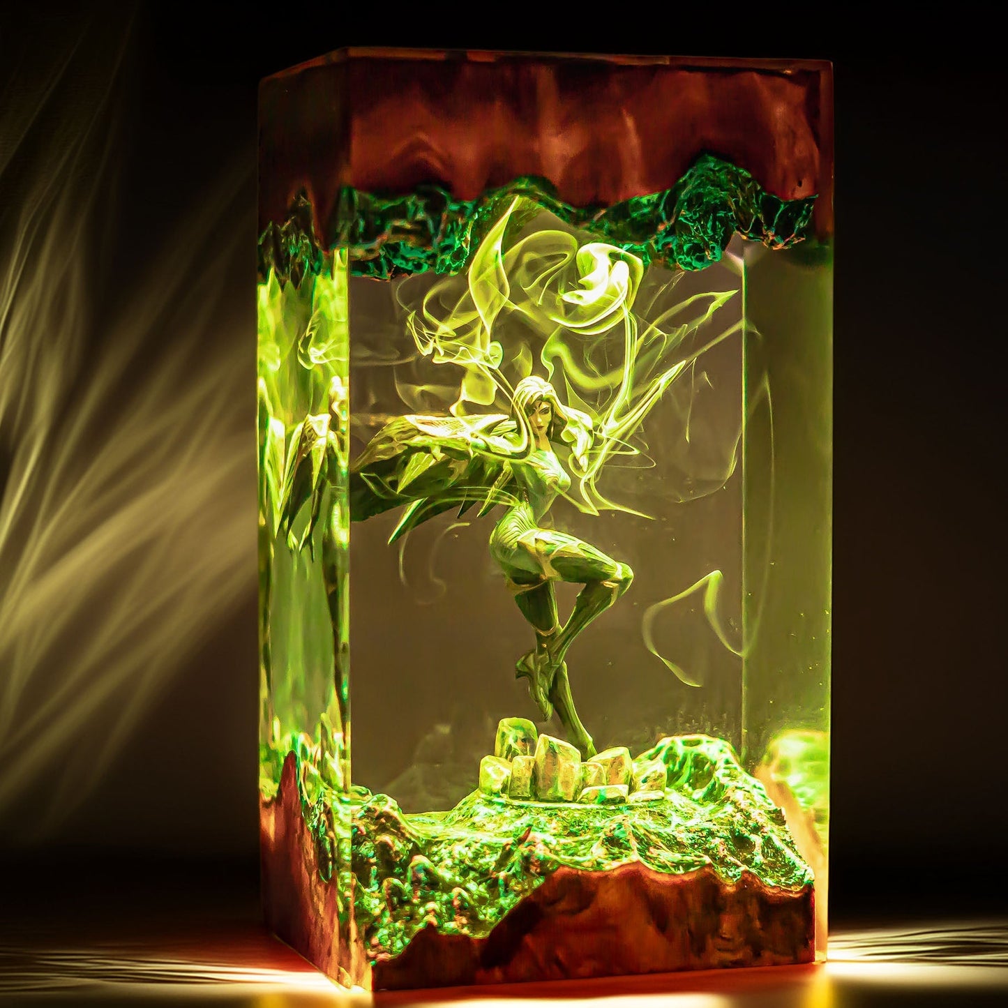 Void Lurker Marksman Resin Lamp